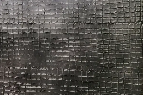 Enduit décoratif aspect peau de crocodile